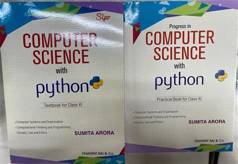 Computer Science With Python Textbook And Practical Book For Class 11 Combined Set