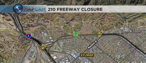 Westbound 210 Freeway In Sylmar To Shut Down For 55 Hours This Weekend Cbs Los Angeles