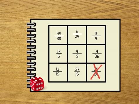 6 Dice Game Ideas For Learning About Fractions Number Dyslexia