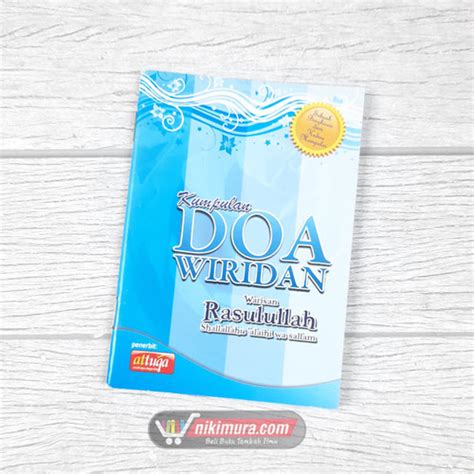 Jual Buku Saku Kumpulan Doa Wiridan Warisan Rasulullah Attuqa Kab