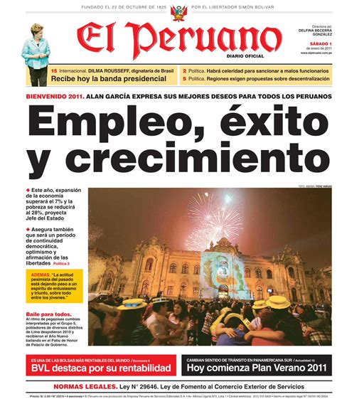 PDF Diario El Peruano 01 Ene DOKUMEN TIPS