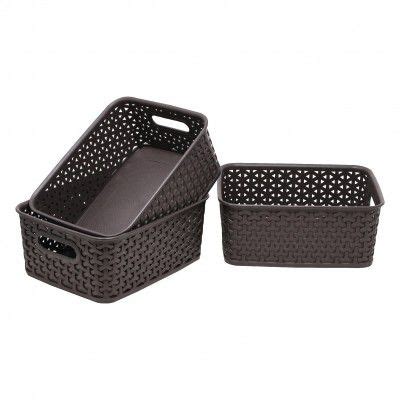 Bel Casa Royal Basket Small Pack Of Multipurpose Plastic Storage