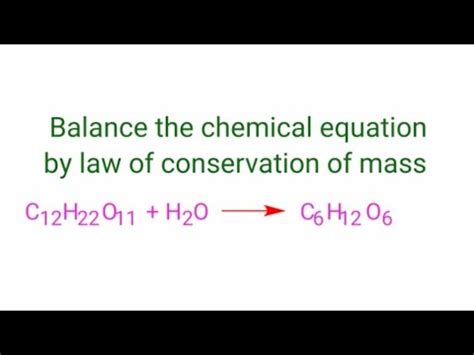 C12H22O11+H2O=C6H12O6 balance the chemical equation. c12h22o11+h2o ...