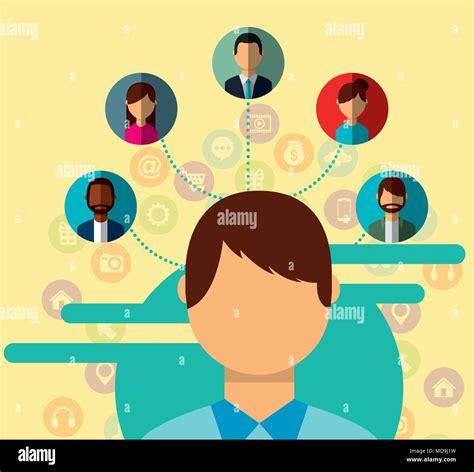 People Social Media Stock Vector Image And Art Alamy