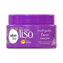 M Scara De Tratamento Salon Line Meu Liso Matizador Loiro G