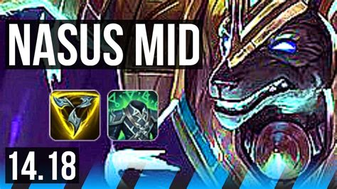 Nasus Vs Cassiopeia Mid 65 Winrate 829 Euw Diamond 1418