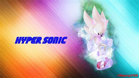 Hyper Sonic Wallpapers Top Free Hyper Sonic Backgrounds Wallpaperaccess