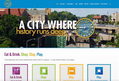 discover lockport site  lockport ny