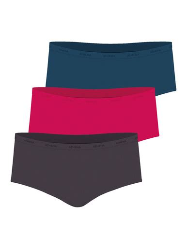 Lot De Boxers Femme Ecopack Basic Ath Na Femme Daxon