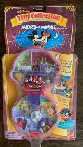 Vintage Polly Pocket Disney Tiny Mickey Minnie Mouse Playcase