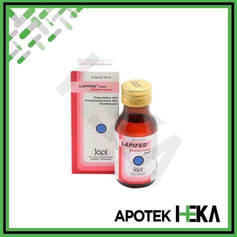 Jual Lapifed Ekspektoran Sirup Botol Ml Obat Flu Dan Batuk