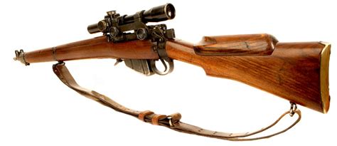 Wwii Lee Enfield No4t Sniper Rifle Live Firearms And Shotguns