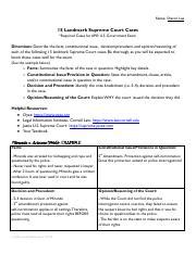 Sharon Lee Case Chart Student Handout Pdf Name Sharon Lee