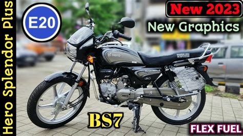 Hero Splendor Plus Model Review E Bs New Graphics Price