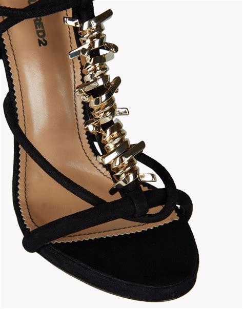 Dsquared Babe Wire Sandals Shoes Post