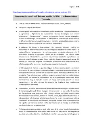 Mercadeo Internacional Primera Lecci N Pdf