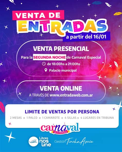 Comienza La Venta De Entradas Para La Segunda Noche Del Carnaval De La