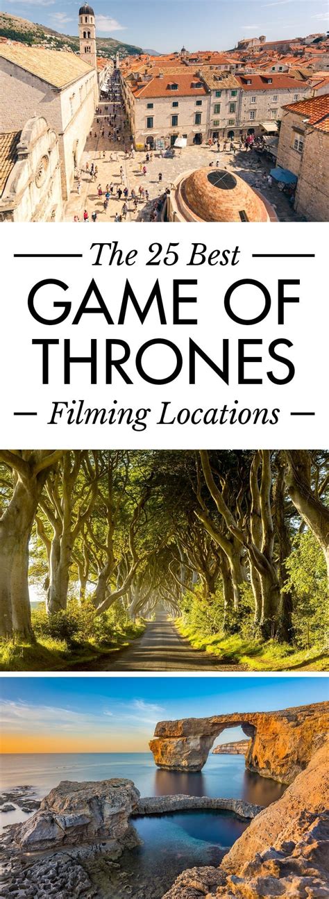 25 Game Of Thrones Filming Locations You Can Actually Visit Road