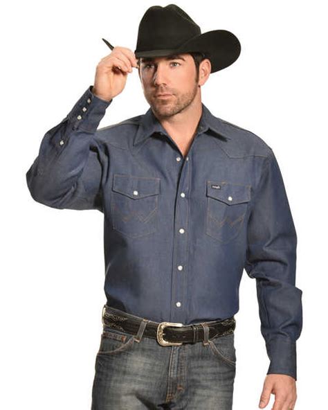 Men's Denim Shirts - Sheplers