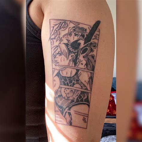 Update More Than Anime Panel Tattoo Sleeve In Cdgdbentre