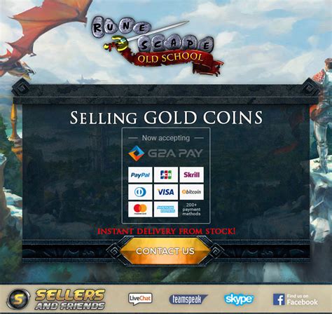 Selling - WTS OSRS Coins GP Gold | Sellersandfriends.com | runescape ...