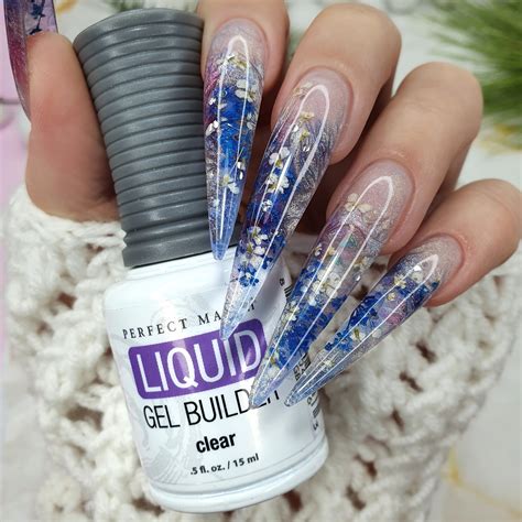 Perfect Match Led Liquid Gel Builder 15ml Clear Lechat Nails