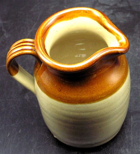 Vintage Pearsons Of Chesterfield England Stoneware Pitcher Etsy