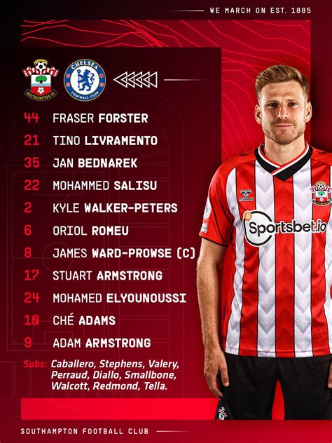 Southampton Fc On Twitter Starting Stu And Adam Armstrong Your