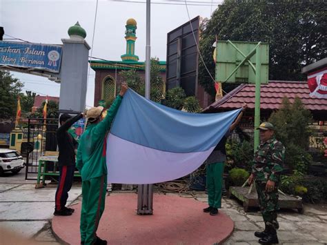 Pelda Iskandar Latih Upacara Memperingati Hut Ri Ke Di Smk