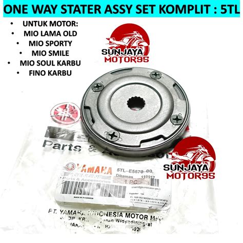 One Way Starter Mio Smile Mio Sporty Mio Soul Carburetor Fino Carb