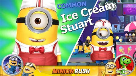 Level Up Ice Cream Stuart Minion Rush Despicable Me Agent Prize Pod Mk