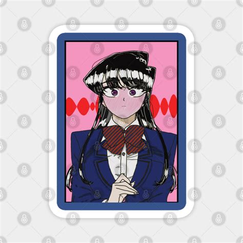 Komi San Blushing Komi San Cant Communicate Merch Komi Shouka