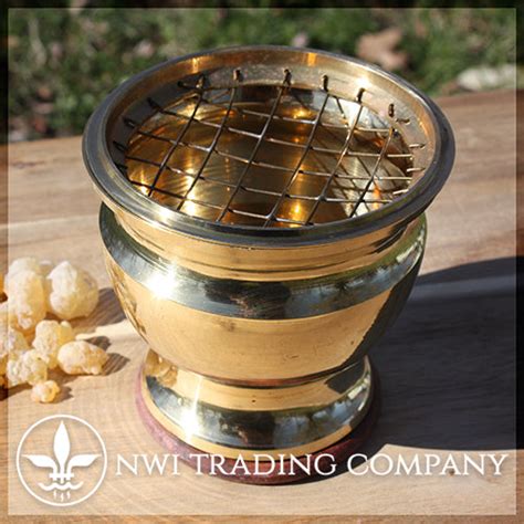 Large Brass Incense Burner