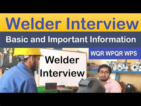 Welder Interview In Hindi Welder Interview Question And Answers