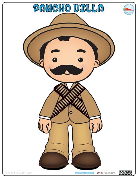 Pancho Villa a color | Villas, Revolucion mexicana para niños
