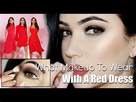 Makeup For A Red Dress