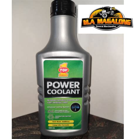 TOP 1 POWER COOLANT ANTI RUST ADDITIVE LONG LIFE FORMULA 500ML