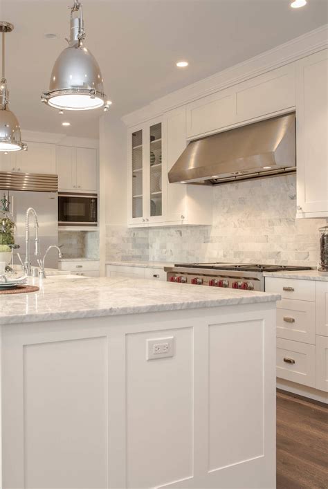 Backsplash Ideas For White Countertops And White Cabinets