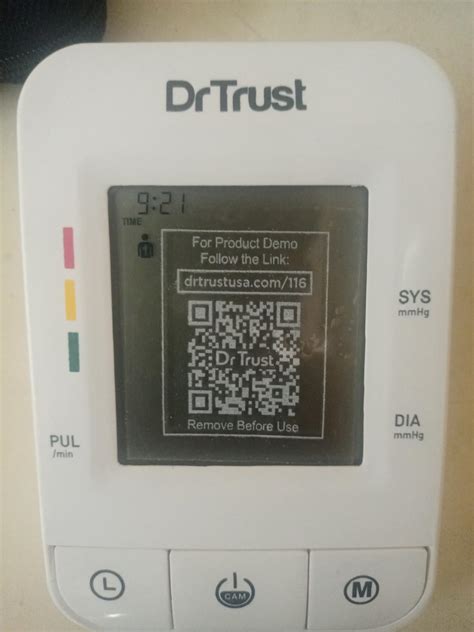 Dr Trust Usa Fully Automatic Icheck Digital Blood Pressure Bp Monitor