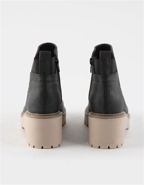 Dv By Dolce Vita Fury Girls Wedge Chelsea Boots Black Tillys