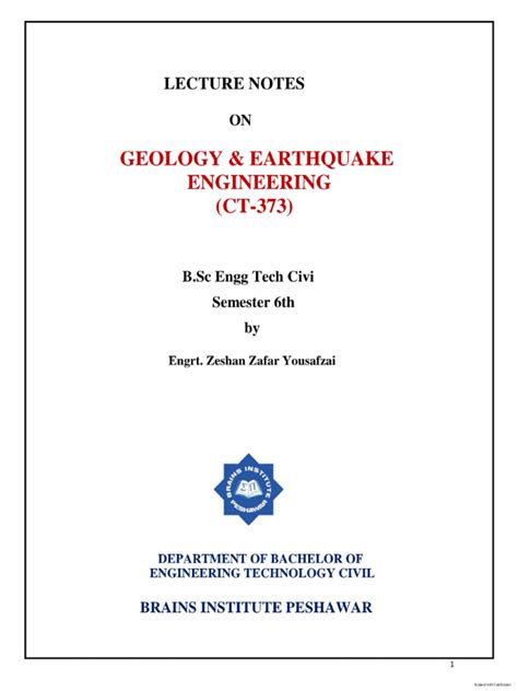 Geology Part-1 | PDF