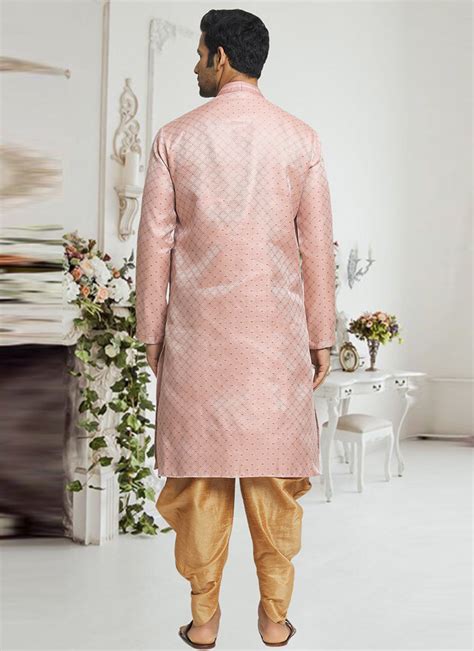 Buy Indian Ethnic Clothing Raksha Bandhan Dhoti Style Men Kurta Pyjamas