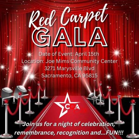 COA Red Carpet Gala - Sacramento COA