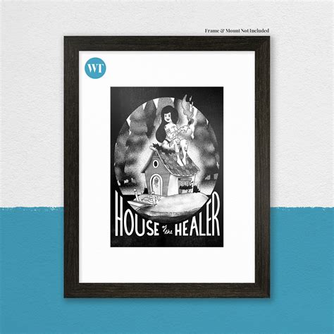 Healer Art Print Par Will Thompson Art Etsy France