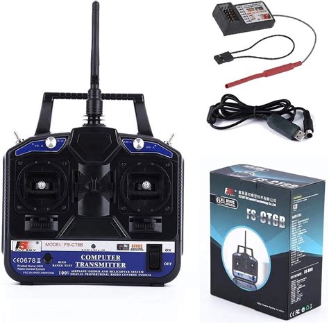 FlySky CT6B 2 4GHz 6CH Transmitter With FS R6B Receiver Dronezone