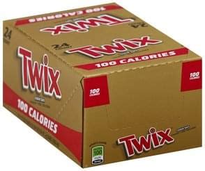 Twix Caramel, Milk Chocolate Cookie Bars - 24 ea, Nutrition Information ...