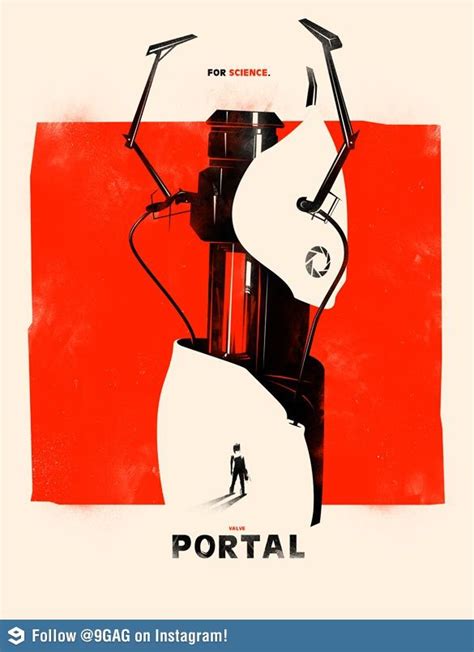 If Portal Becomes A Movie This Should Be The Poster Portal Art