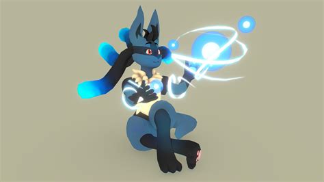 Lucario Aura Sphere Wallpaper