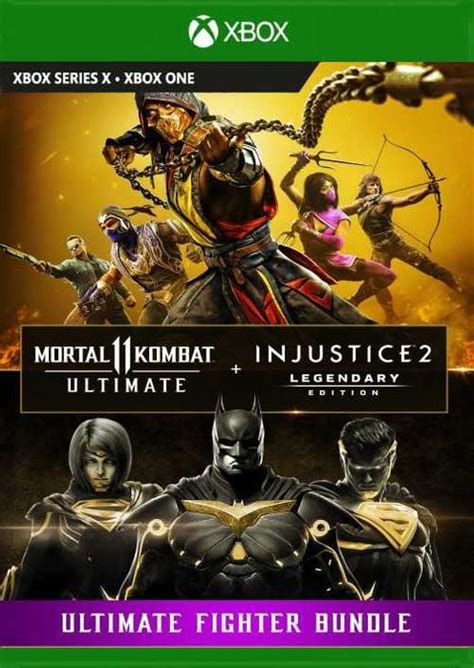 Mortal Kombat 11 Ultimate Injustice 2 Leg Edition Bundle UK Xbox