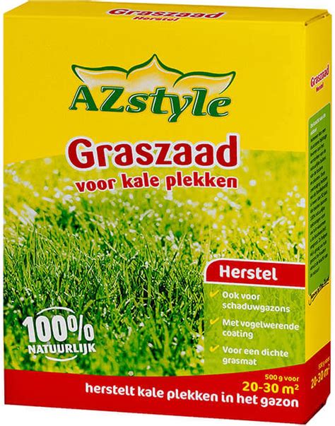 Ecostyle Graszaad Herstel Snelkiemend Gazon Gras Herstelt Kale